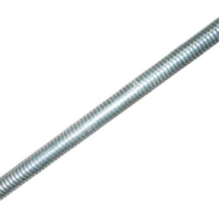 Homecare Products 0.63-11 in. x 6 ft. Steel Threaded Rod - Zinc Plated HO3338952